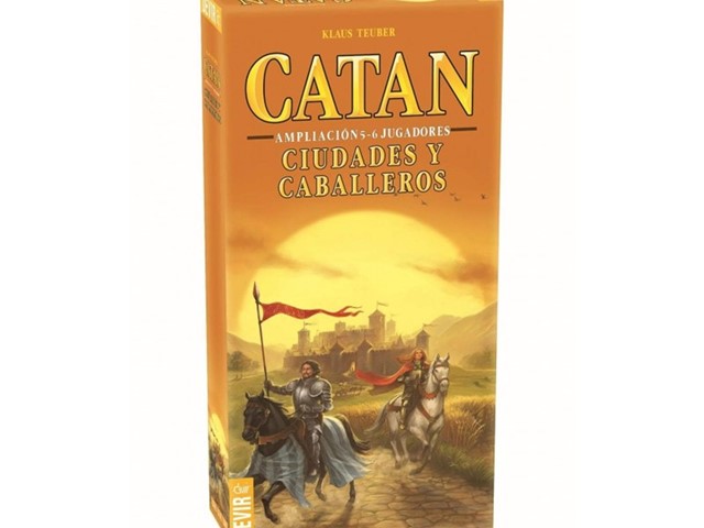 Catan ampliaciones 5-6 jugadores ciudades y caballeros