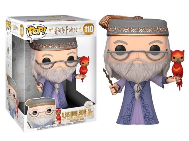 Figura POP Albus Dumbledore with Fawkes - 10" 25 cm - Harry Potter - 110