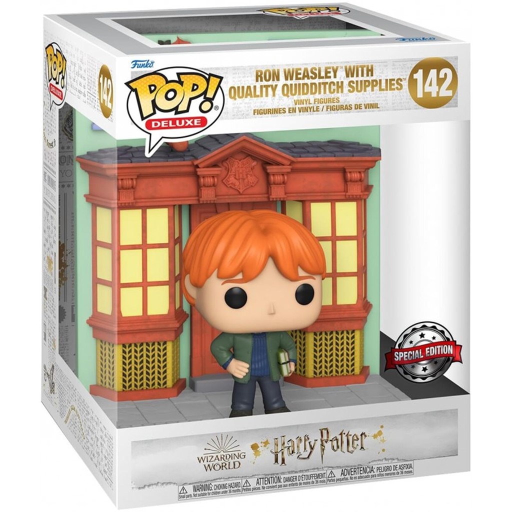 Foto 1 Figura POP Ron Weasley with quality quidditch supplies. Harry Potter. 142