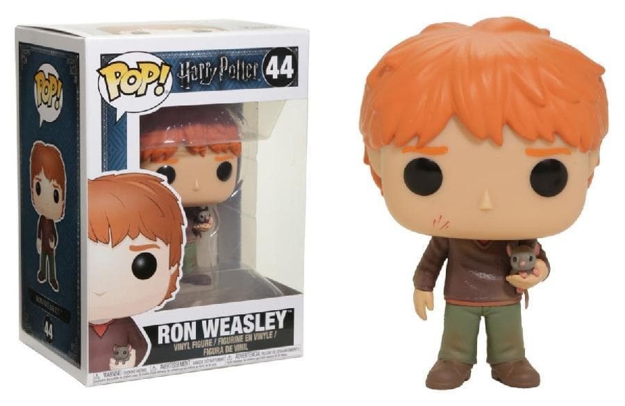 Foto 1 Figura POP Ron Wesley with Scabbers. Harry Potter 44