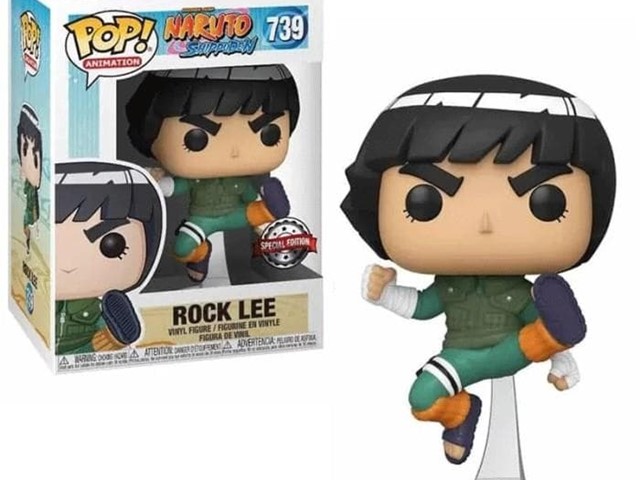 Funko POP Animation Naruto Shippuden Rock Lee 739 special edition