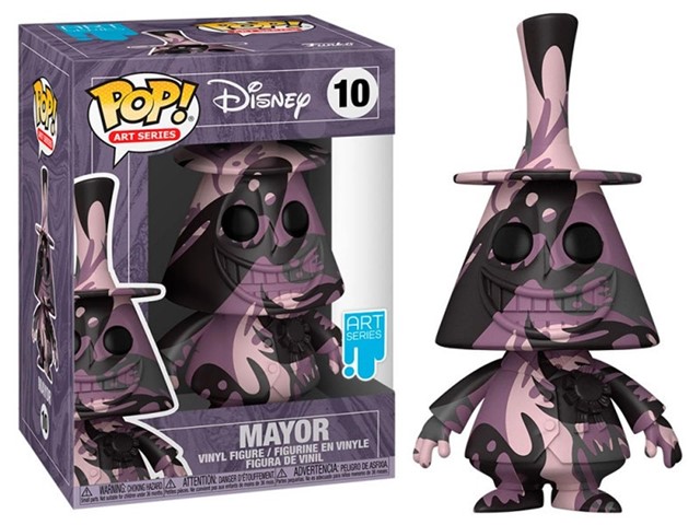 Funko POP Art series Disney The Nightmare Before Christmas Mayor 10