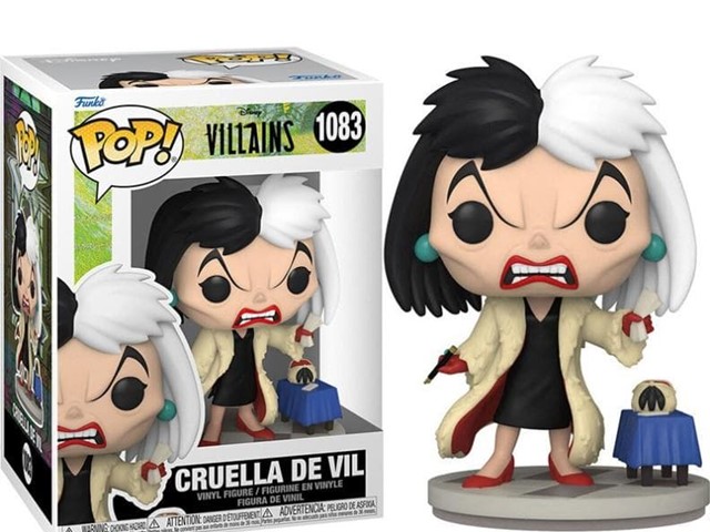 Funko POP Disney Villains Cruella De Vil 1083