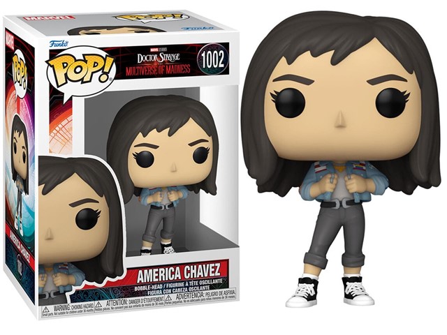 Funko POP Marvel Doctor Strange in the multiverse of madness America Chavez 1002