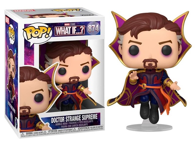 Funko POP Marvel studios What if...? Doctor Strange Sumpreme 874