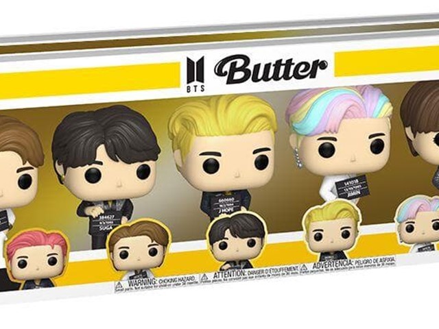 Funko POP Rocks BTS Butter 7 pack Special Edition 