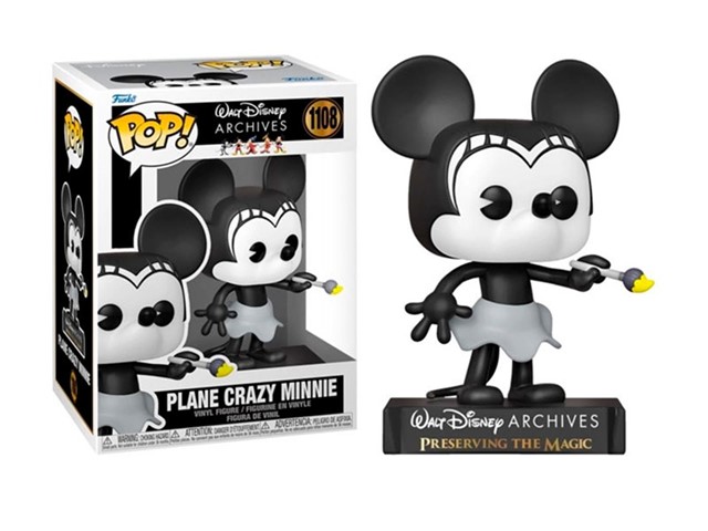 Funko POP Walt Disney ARCHIVES Plane Crazy Minnie 1108