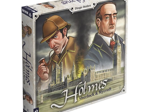 Juego de mesa Holmes Sherlock & Mycroft de Diego Ibáñez