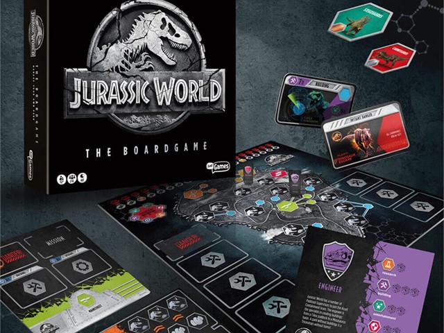 Jurassic world el juego de mesa