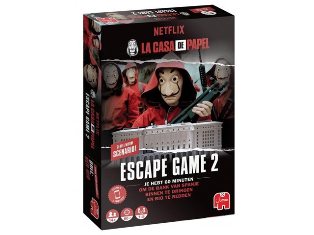 La casa de papel escape game (con un nuevo escenario inédito)